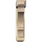 Ekena Millwork Balboa Craftsman Rough Sawn Bracket w/ Offset Brace, Douglas Fir, 6"W x 24"D x 28"H BKT0604X24X28BOA04RDF - alternate 4